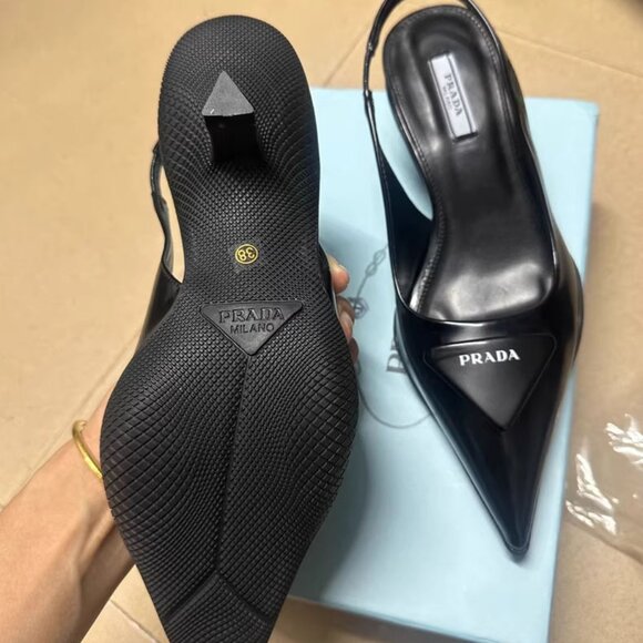 💗 Prada Slingback Kitten Heels - Picture 4 of 4